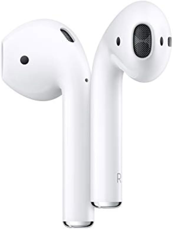 Apple AirPods (2nd Generation) with Charging Case – Wireless Bluetooth Earbuds with Charging Case, Automatic Pairing, High-Quality Sound – White (PRE-OWNED)