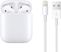 Apple AirPods (2nd Generation) with Charging Case – Wireless Bluetooth Earbuds with Charging Case, Automatic Pairing, High-Quality Sound – White (PRE-OWNED)