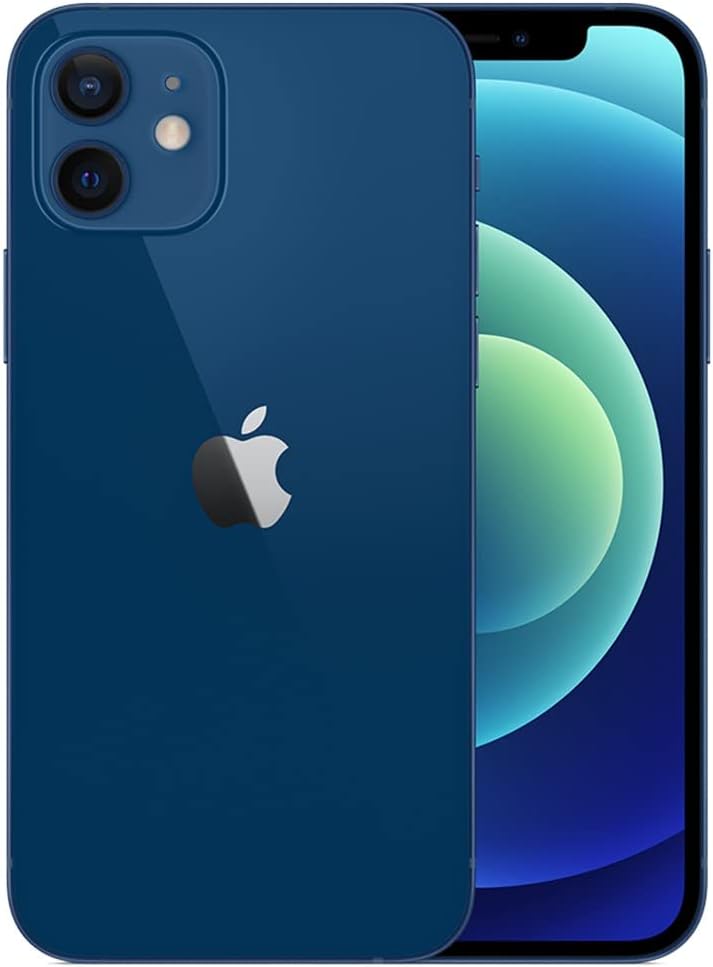 Apple iPhone 12 64GB (Generalüberholt) – 6,1" Super Retina XDR, 5G Smartphone, A14 Bionic Chip, Dual-Kamera, Face ID