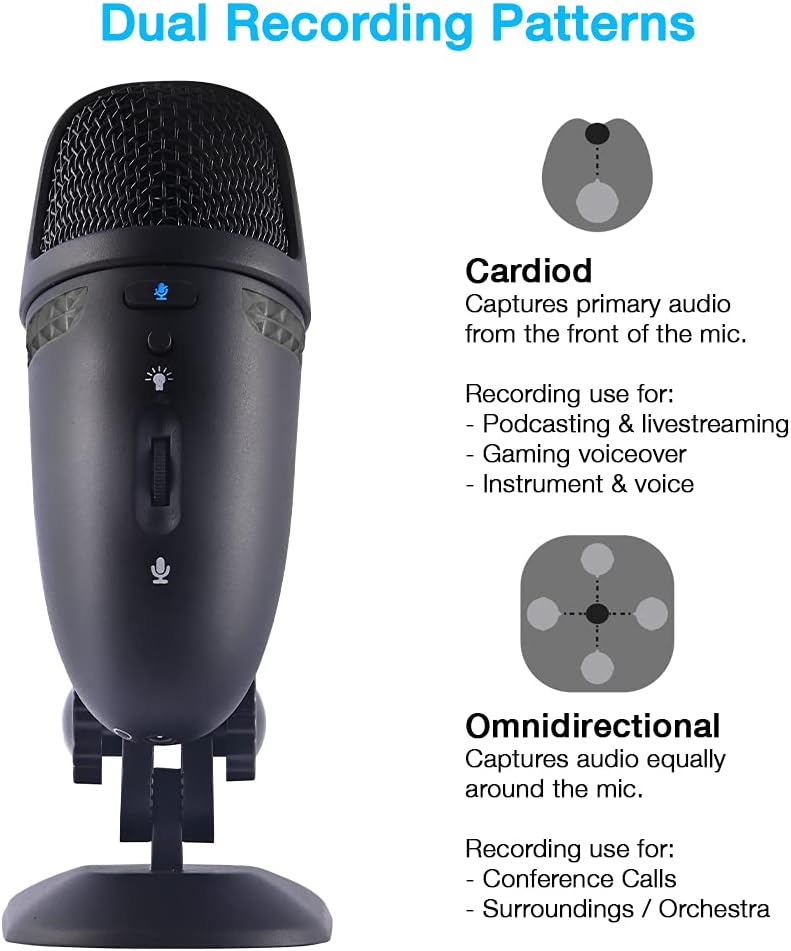 Cyber Acoustics CVL‑2009 Stereo Headset with Noise-Canceling Microphone – Lightweight Wired Headphones for PC, Laptop, Online Classes & Office Calls