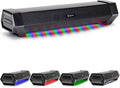 ENHANCE ATTACK ENPCSM2100BKUS Gaming Maus – Optische USB-Kabelmaus mit LED-Beleuchtung, einstellbarem DPI und ergonomischem Design für PC & Laptop