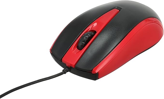 HAVIT MS871 Kabelgebundene Gaming-Maus – Hochpräzise optische USB-Maus mit einstellbarer DPI, ergonomischem Design & LED-Beleuchtung