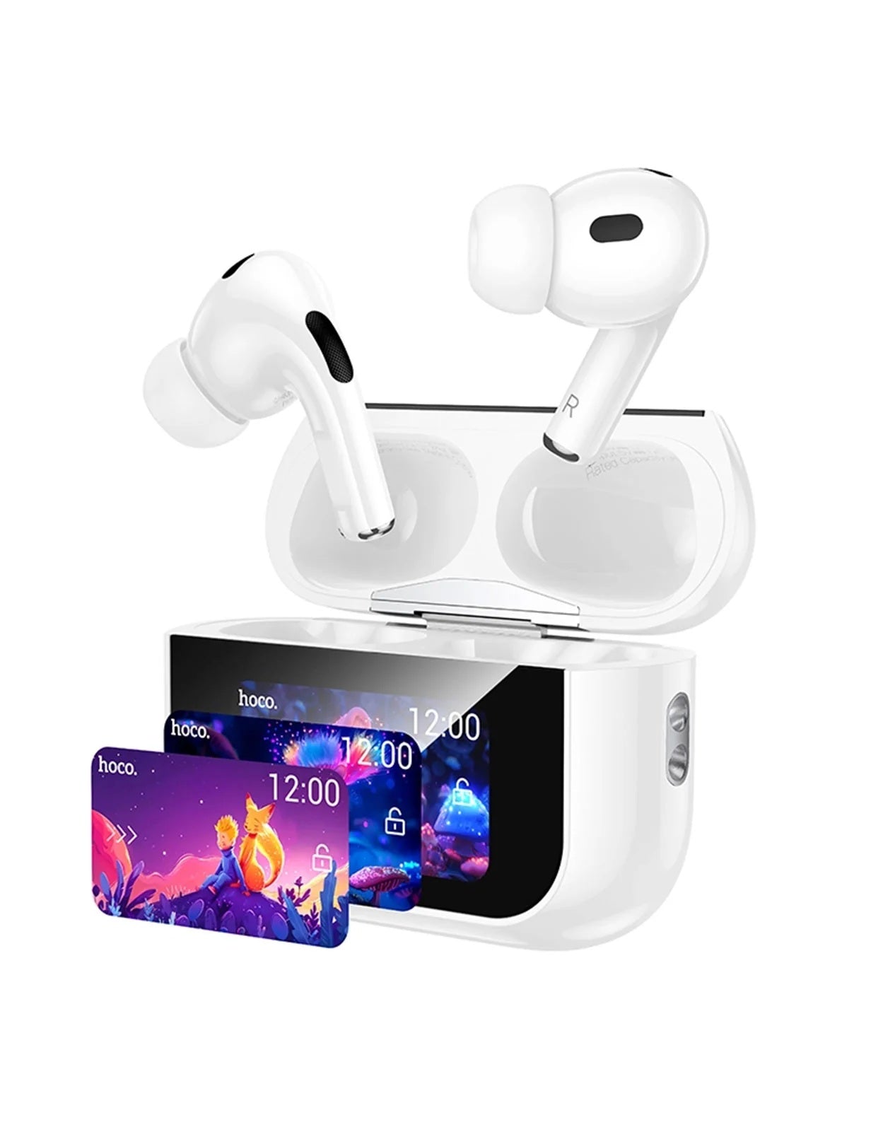 HOCO EW79 True Wireless Bluetooth In-Ear-Kopfhörer mit Ladecase – Bluetooth 5.3 TWS-Kopfhörer, HiFi-Stereo-Klang, Touch-Steuerung, integriertes Mikrofon