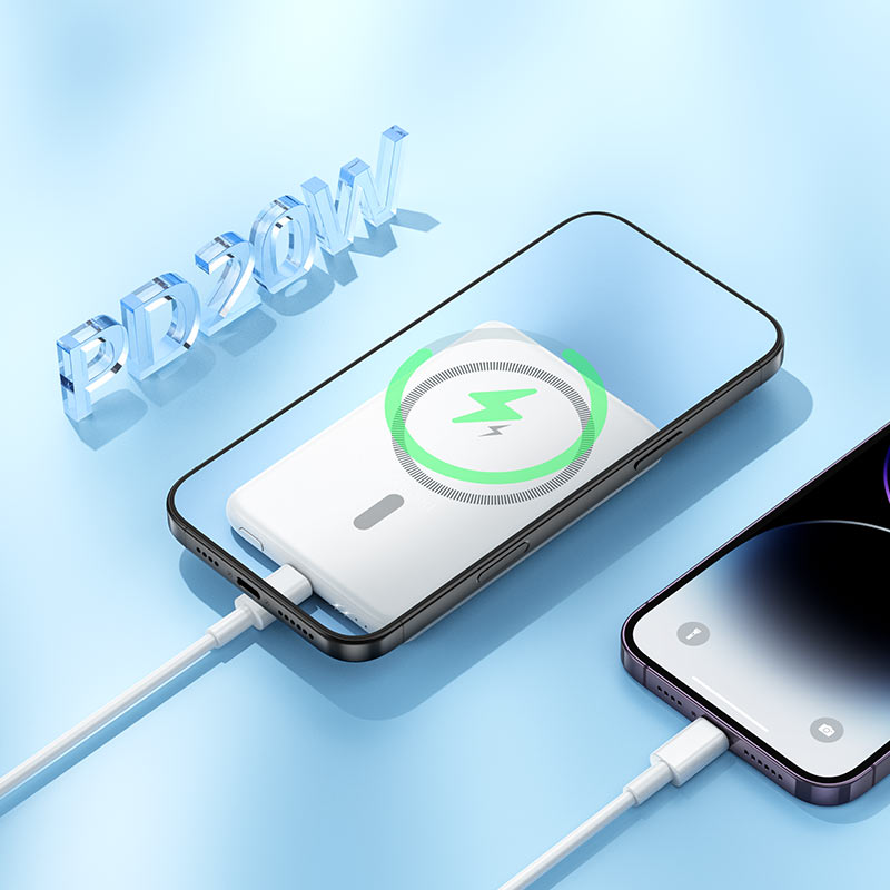 HOCO J140A Powerbank – Tragbares Ladegerät mit hoher Kapazität, schnelle Backup-Batterie für Smartphones & Tablets