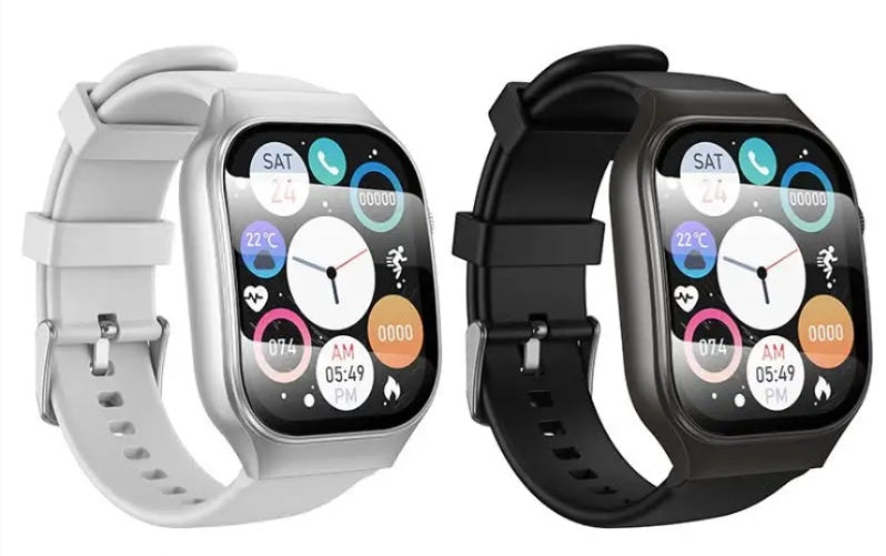 HOCO Y33 Smart Watch – Bluetooth Fitness Tracker Smartwatch with Heart Rate Monitor, Activity Tracking, Touchscreen Display, Calls & Notifications