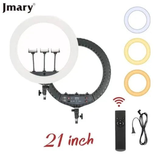 JMARY FM-21R Wireless Lavalier Microphone Dual Clip-On Microphone System – Portable Wireless Mic for Smartphone, Video Recording, Interviews & Live Streaming