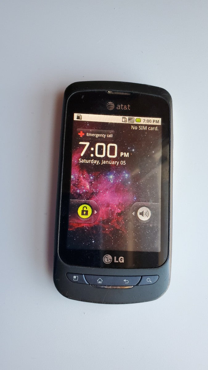 LG Optimus One Smartphone – Kompaktes Android-Smartphone mit 3,2-Zoll-Touchscreen, WLAN, GPS und 3G-Konnektivität