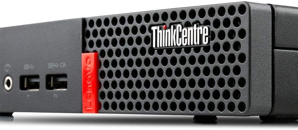 Lenovo ThinkCentre M910q Tiny Mini Desktop PC – Compact Business Computer, Powerful Intel Performance, Space-Saving Design (Refurbished)