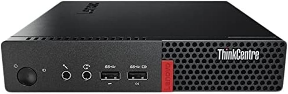 Lenovo ThinkCentre M910q Tiny Mini Desktop PC – Compact Business Computer, Powerful Intel Performance, Space-Saving Design (Refurbished)