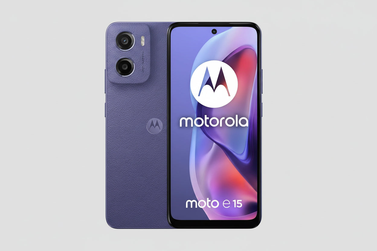 Motorola Moto E15 (64GB) – 64GB Storage | Smooth Performance | Large Display | Affordable Android Smartphone