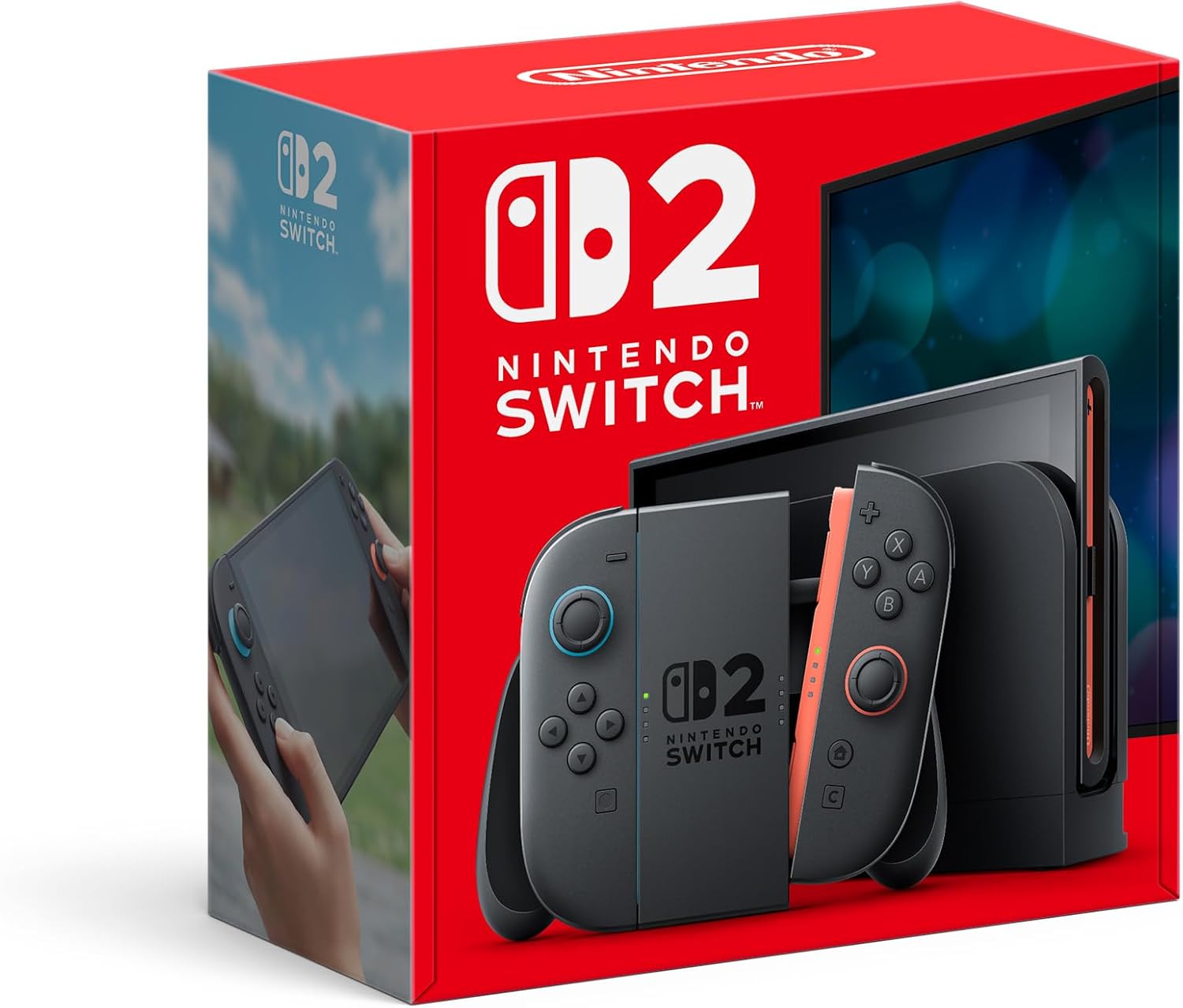 Nintendo Switch 2 Console – Next-Generation Hybrid Gaming System | Portable & TV Gaming | Powerful Performance