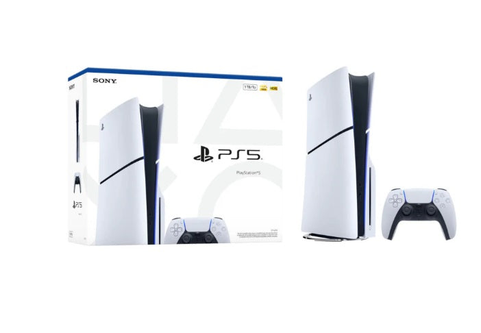 PlayStation 5 Slim Console – 1TB Storage | Ultra-Fast SSD, 4K Gaming, Ray Tracing & DualSense Controller