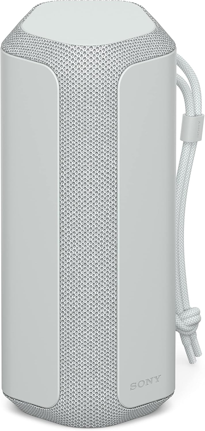 Enceinte Bluetooth portable Sony SRS-XE200 LC – Enceinte sans fil étanche IP67 avec batterie de 16 heures, diffuseur linéaire et fonction mains libres 