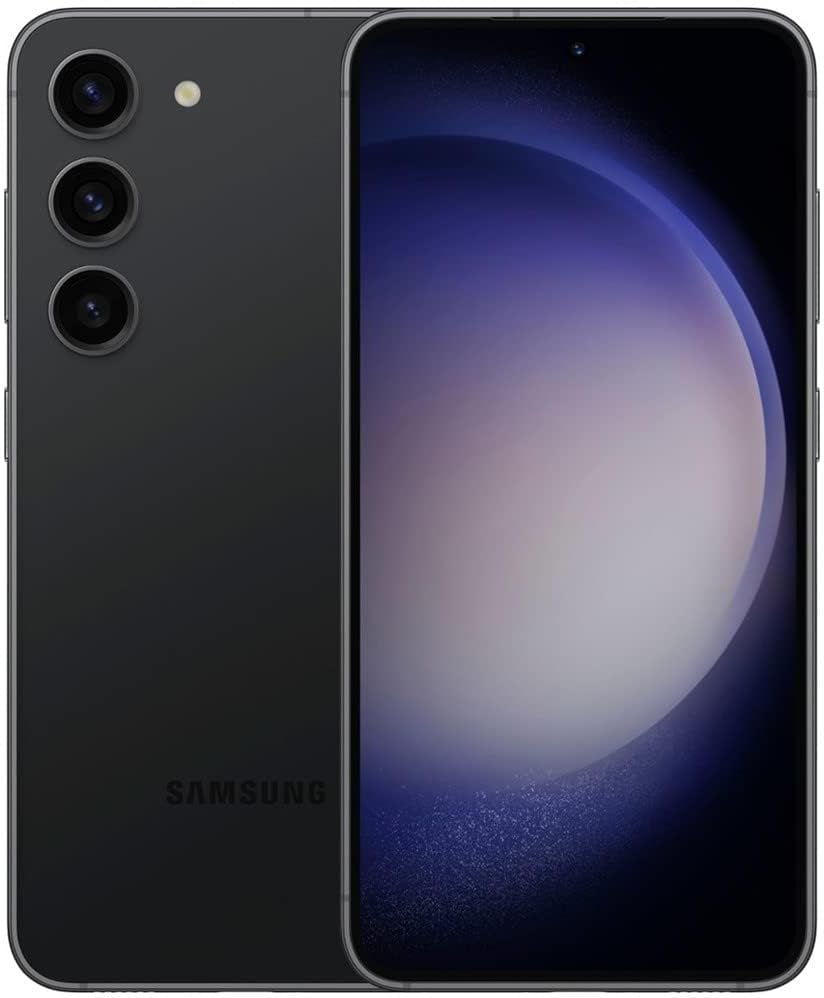 Samsung Galaxy S23 5G 128GB Phantom Black Premium Android Smartphone – 6.1" AMOLED Display, Snapdragon Power, Advanced Triple Camera (REFURBISHED)