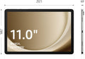 Samsung Tab A9 Plus 5G mit 4 GB RAM und 64 GB ROM.