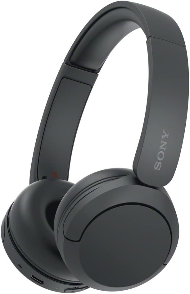 Sony WH-CH520 Wireless Bluetooth Headphones – Lightweight On-Ear Headphones with 50-Hour Battery, Built-in Microphone & Deep Bass Sound - YZ, LZ, PZ, BZ