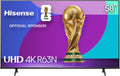 Hisense 58R63N-58 inch 4K UHD HDR LED Roku Smart TV.