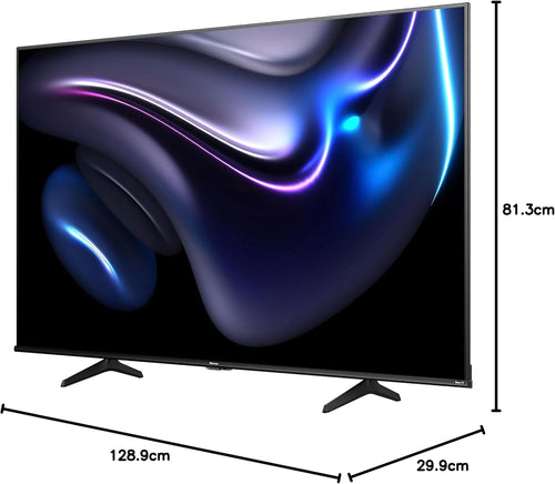Hisense 58R63N-58 inch 4K UHD HDR LED Roku Smart TV.
