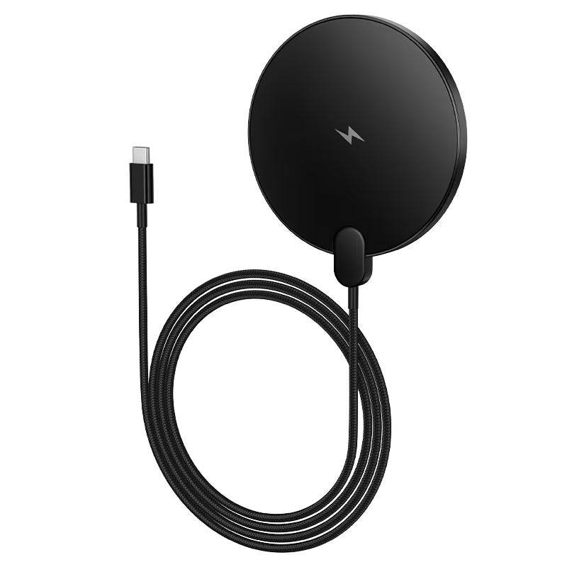 HOCO CW62 15W Fast Wireless Charger Pad – Qi Compatible Charging Pad for iPhone, Samsung Galaxy & Android Smartphones