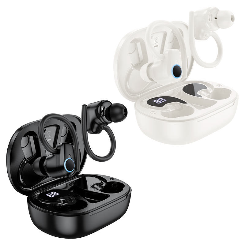 HOCO EQ8 True Wireless Earbuds Bluetooth 5.0 Kabellose Kopfhörer – HD-Stereo-Sound, Touch-Steuerung, Ladecase & Komfortables In-Ear-Design
