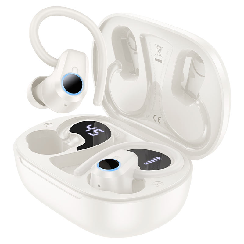 HOCO EQ8 True Wireless Earbuds Bluetooth 5.0 Kabellose Kopfhörer – HD-Stereo-Sound, Touch-Steuerung, Ladecase & Komfortables In-Ear-Design