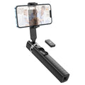 HOCO K18 Kabelloser Bluetooth Selfie-Stick Stativ – Tragbarer ausziehbarer Handyhalter mit Fernauslöser für iPhone & Android Smartphones