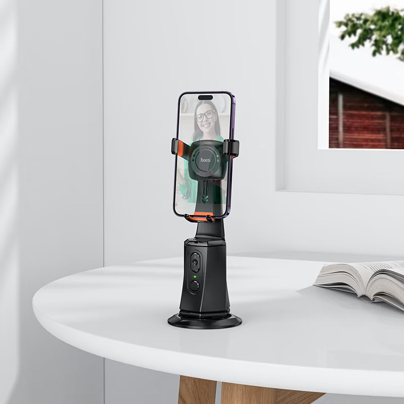 HOCO K26 Tragbarer Bluetooth Selfie Stick Stativ – Ausziehbarer Smartphone-Ständer mit kabelloser Fernbedienung, kompakter Reise-Selfie-Stick für iPhone & Android