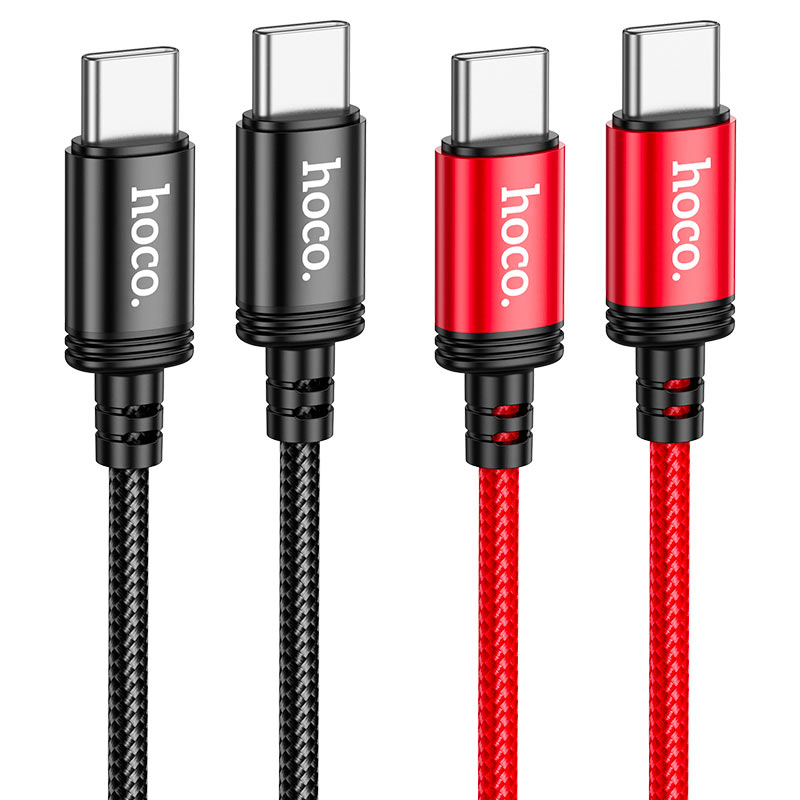 HOCO X89 Victory Fast Charging USB Cable – Durable 3A High-Speed Data & Charging Cable for iPhone / Micro-USB / USB-C Smartphones (1 Meter)