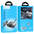 HOCO Z51 KFZ Ladegerät Dual USB Schnelles Laden KFZ-Adapter – 2-Port USB KFZ Ladegerät für Smartphones, Tablets & Mobilgeräte