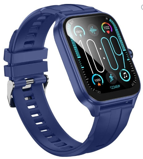 Montre connectée HOCO Y27 – Bracelet connecté Bluetooth avec moniteur de fréquence cardiaque, écran tactile HD, notifications d'appels et suivi d'activité