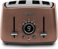 Sencor STS 6076GD 4-Slice Toaster – Premium Gold Design, 6 Browning Levels, Wide Slots & Reheat/Defrost Functions